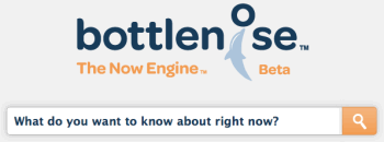 Bottlenose social search engine